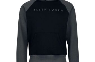 Logo Hoodie Black-Grey by Sleep Token