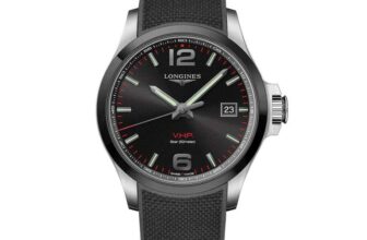 Longines Conquest VHP Quartz Watch, 43mm, Black Dial, Model: L37294569
