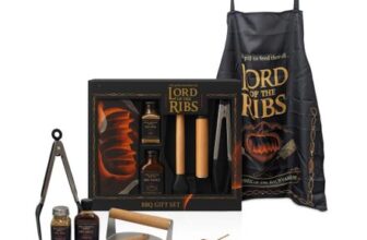 Lord of Ribs BBQ Gift Set: Tools, Rub & Sauce