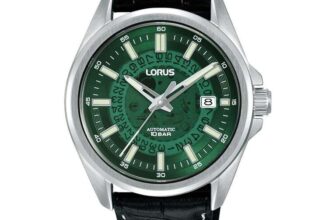 Lorus Green Dial Automatic Mens Watch RU409AX9