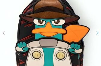 Loungefly Perry the Platypus Mini Backpack, Phineas and Ferb