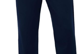 Lovasy Mens Pyjama Bottoms – Comfy Lounge Pants with Pockets