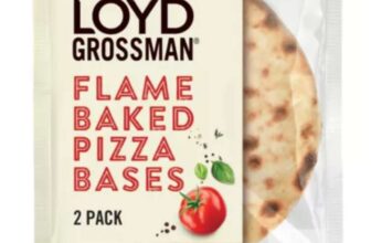 Loyd Grossman 2 Sourdough Flame Baked Pizza Bases 220g
