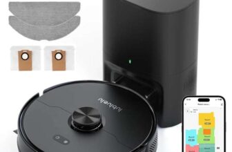 Lubluelu L15 Max Robot Vacuum Mop Combo (With Code) Sold by Lubluelu Shop Store