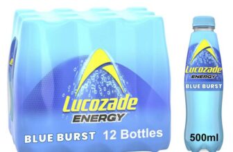 Lucozade Energy Blue Burst 500ml (Pack of 12) – S&S £7.19