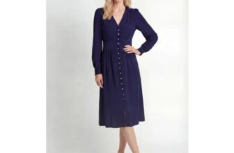 Lucy – Midnight Blue Dress – 50% OFF