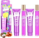 Luxury 4-Piece Fragrance Gift Set – 2 x 35ml Caramel Coconut Nut Perfume & 2 x 35ml Body Lotion, Sweet Warm Scent, Travel Size, Gift for Women, Gift for Her