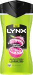 Lynx Epic Fresh 3-in-1 Body Wash Hair, Face and Body Cleanser shower gel with a grapefruit & tropical pineapple scent for an all day fresh & clean feel 6x 225 ml