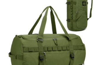 Lyweem Duffle Bag for Men, 60L Travel & Gym Duffel Bag