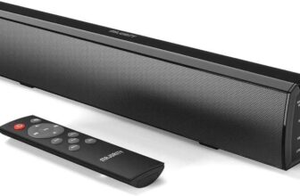 MAJORITY Bowfell Bluetooth Sound bar for TV 50 Watts Powerful 2.0 Stereo Sound – Refurbished – W/Code – Sold by Thorness Outlet