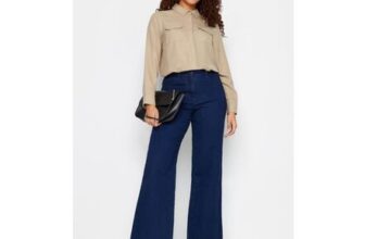 M&Co Natural Brown Utility Shirt