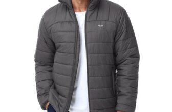 MIER Puffer Jacket for Men – Lightweight Insulated Coat