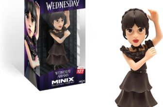 MINIX – TV Series 127 – PVC Figure 12 cm – Wednesday – Wednesday in Ball dress