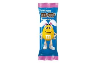 M&Ms Crispy Milk Chocolate Easter Bunny Treat 29g