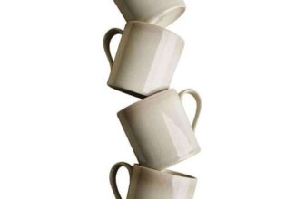 M&S Amberley Reactive Mug Set, Natural