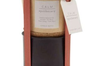 M&S Calm Candle Refill Bundle, Amber