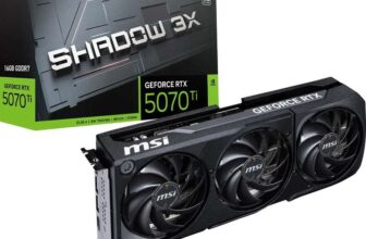 MSI GeForce RTX 5070 Ti 16G Shadow 3X OC Graphics Card