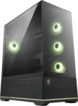 MSI MAG PANO 110R PZ – Mid-tower Gaming PC Case – Supports up to 400 mm GPU in length, Removable Dust Filters, USB 20Gbps (Type-C), Back-c