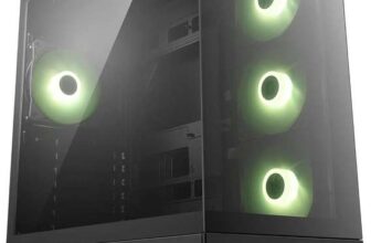 MSI MAG PANO 110R PZ – Mid-tower Gaming PC Case – Supports up to 400 mm GPU in length, Removable Dust Filters, USB 20Gbps (Type-C), Back-c