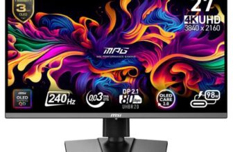 MSI MPG 272URX QD-OLED 4K Ultra HD 240Hz OLED Gaming Monitor – AO Member Price