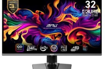 MSI MPG 321URX QD-OLED 31.5 4K Ultra HD 240Hz Gaming Monitor – AO Member Price