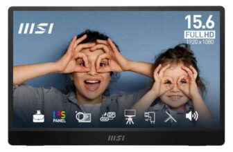MSI PRO MP161 E2U 15.6 IPS Full HD USB-C Portable Monitor