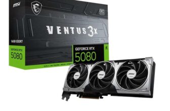 MSI Ventus 3X OC – GeForce RTX 5080 – 16GB – Graphic Card 10% Off With Code