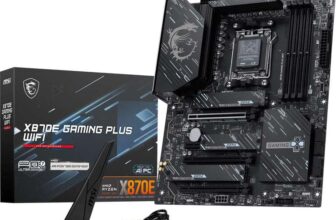 MSI X870E Gaming Plus WiFi ATX Motherboard – Supports AMD Ryzen 9000/8000/7000 Processors