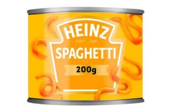 MULTIBUY Heinz Spaghetti in Tomato Sauce – 6 for £2.99