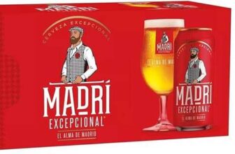 Madri Excepcional Lager Beer 10 x 440ml ABV 4.6% £8.50 Max S&S