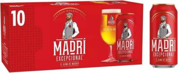 Madri Excepcional Lager Beer 10 x 440ml ABV 4.6% £8.50 Max S&S