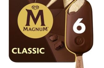Magnum Classic Ice Cream Sticks 6 X 100ml