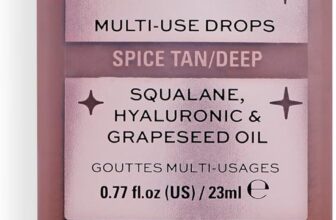 Makeup Revolution, Bright Light Bronzing Drops with Hyaluronic Acid, Sun-Kissed Finish, Deep Bronze Spice, 23ml