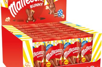 Maltesers Chocolate Easter Bunnies Bulk Box, Milk Chocolate & Popcorn Flavoured Filling, 32 x 29g, Perfect Easter Treat, gifts, snacks