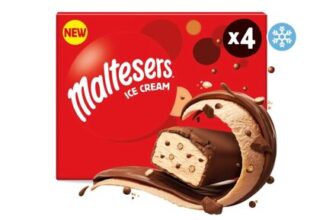 Maltesers Ice Cream Bar 4 Pack