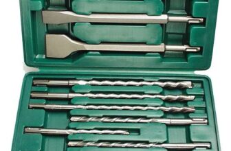 Mannesmann M12588 SDS-Plus Drill Bit and Chisel Set 13 Pieces