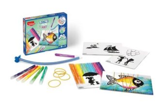 Maped Creativ Blow Art Felt Tip Pens, Assorted, 22 Pieces