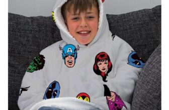 Marvel Comics Hoodie Blanket for Kids