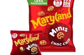 Maryland Cookies Minis Chocolate Chip 6 Multipacks