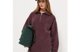 Mauve Quarter Zip Fleece
