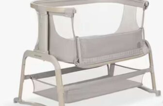 Maxi Cosi Iora Air Bedside Crib in beige or graphite