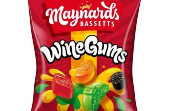 Maynards Bassetts 130g Wine Gums Sweets Bag (Nectar Price)