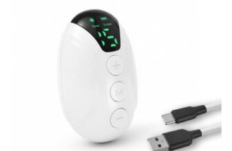 Mazo Moon SleepEase Portable USB Rechargeable Sleep Aid, White