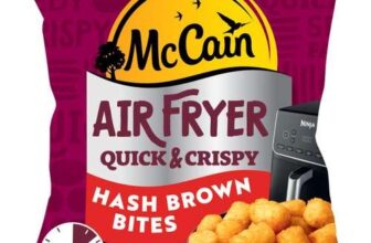 McCain Air Fryer Potato Hash Brown Bites – 600g