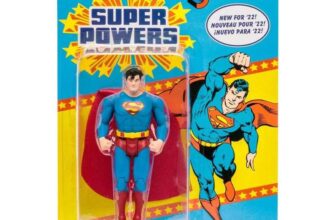 McFarlane Super Powers 5 Inch Action Figure – Superman (possibly not mint) / Kenner Style