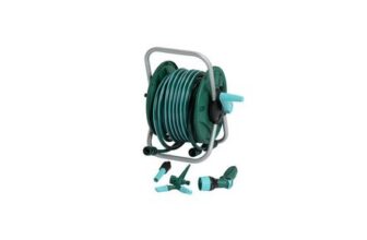 McGregor 25m Compact Hose Reel with Accessories