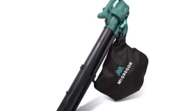 McGregor Corded Leaf Blower Garden Vacuum – 2800W – Free c&c
