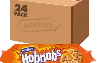 McVities Hobnobs Biscuits The Oaty One, 255g (24 Pack) (£24.12 S&S)
