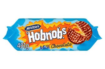 McVities Hobnobs Milk Chocolate Biscuits, 431g – S&S £2.06 / £1.84