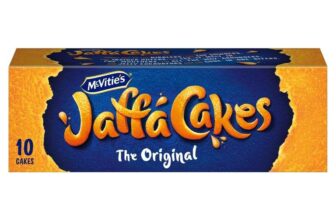 McVities Jaffa Cakes Original Chocolate Biscuits 10 Cakes, 110g – S&S 94p